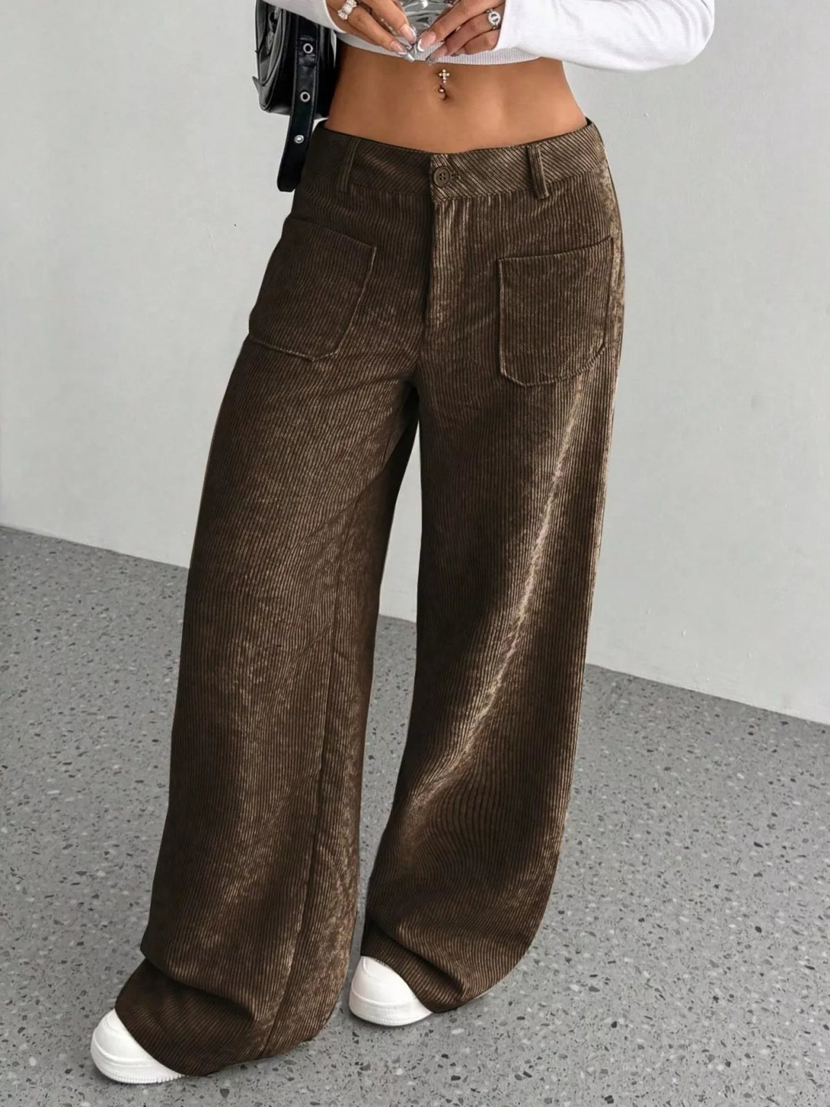 Wide Leg Corduroy Pants (17)