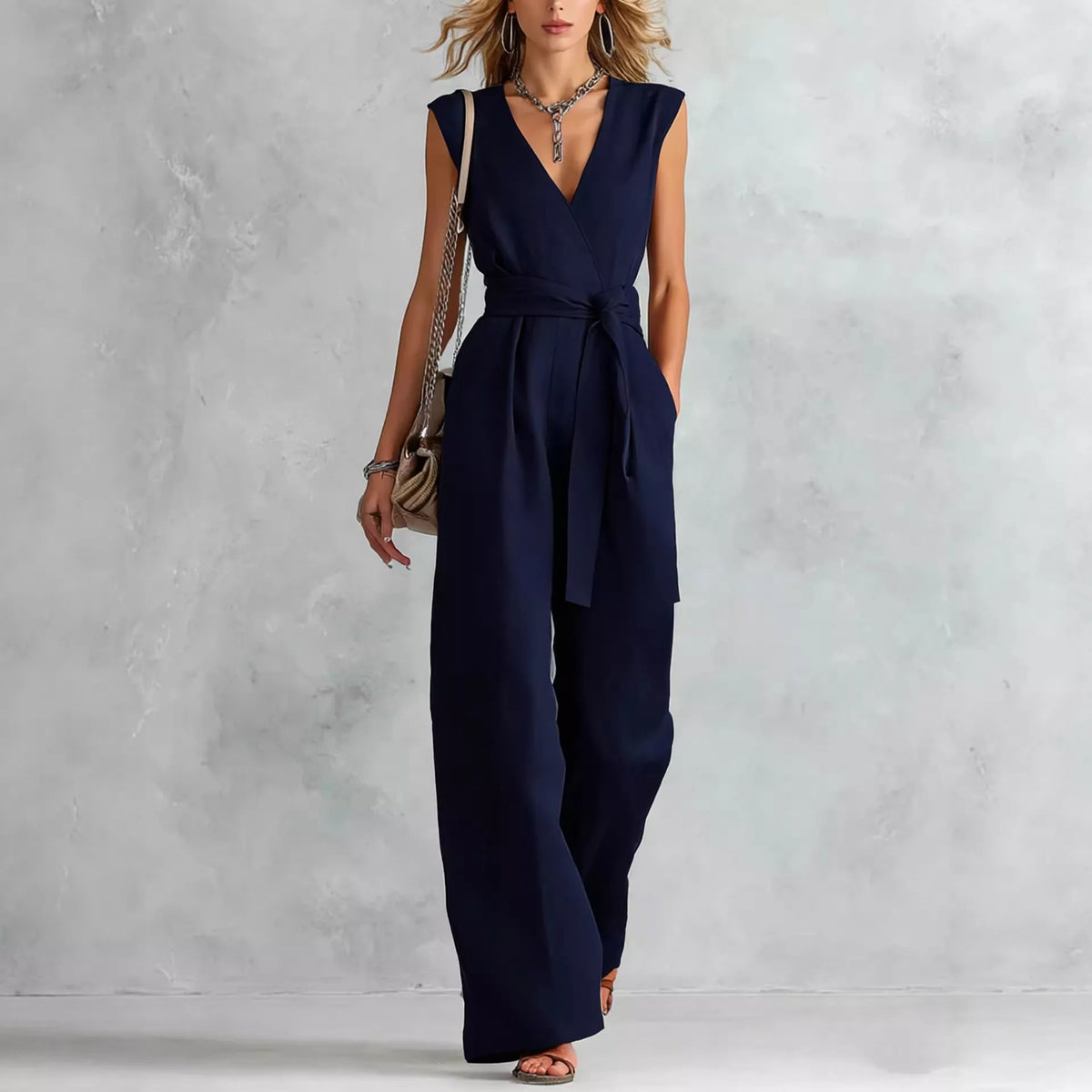 Sleeveless Wide Leg Jumpsuit (11)