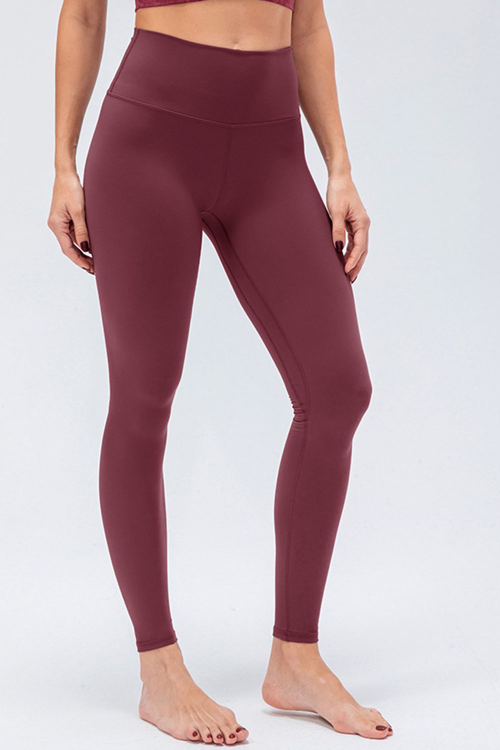 Wide Waistband Slim Fit Active Leggings (10)