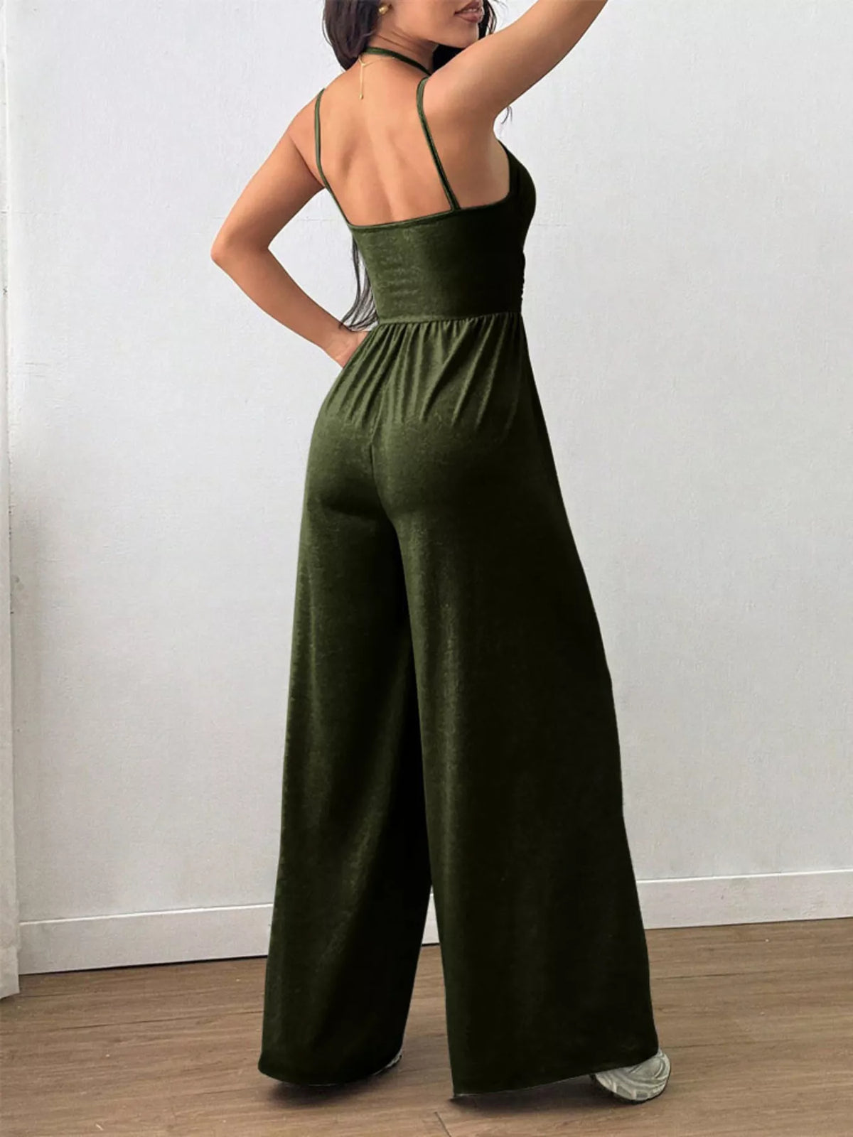 Spaghetti Strap Wide-leg Jumpsuit (29)