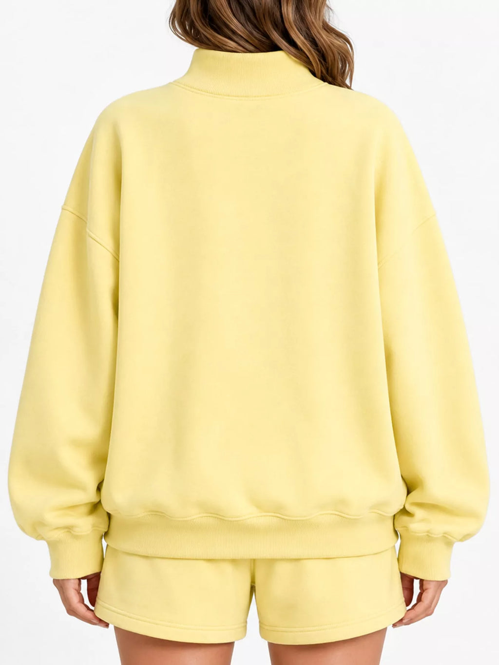 Oversized Dropped Shoulder Sweatshirt (8)