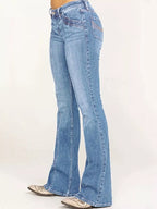 Mid-rise Bootcut Jeans
