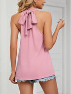 High Neck Tie Back Cami (28)