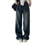 Straight Slimming Wide Leg Jeans photo 1
