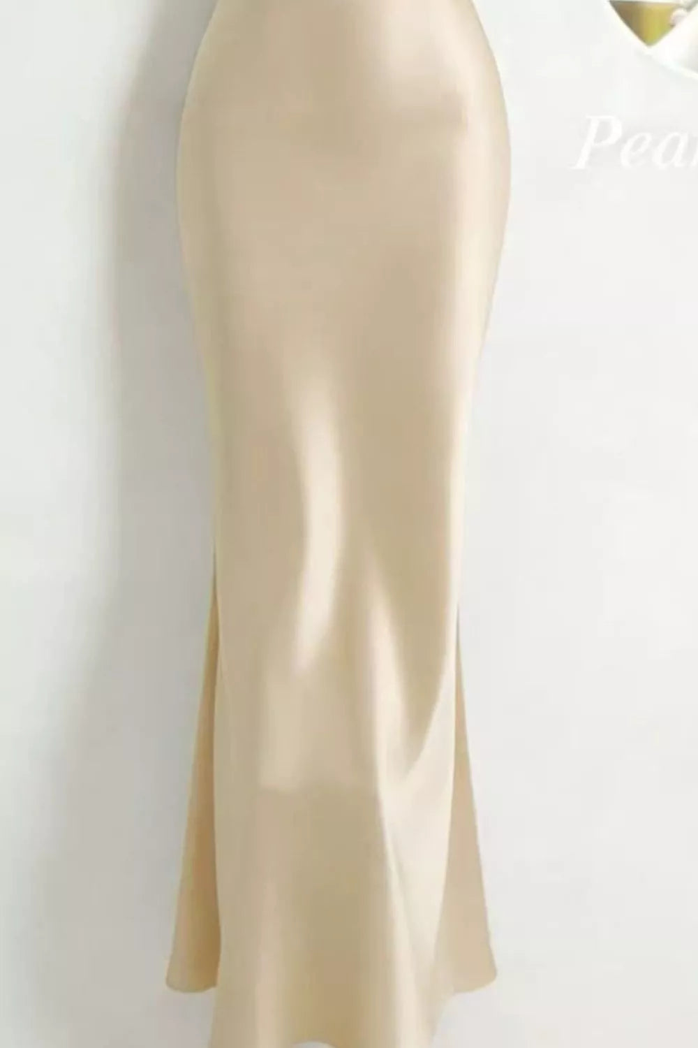 Pearl Strap Cowl Neck Satin Maxi Dress (9)