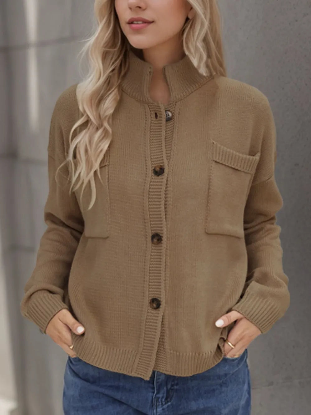 Button Up Long Sleeve Cardigan (4)