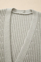 Chunky Knit Button-down Cardigan (19)