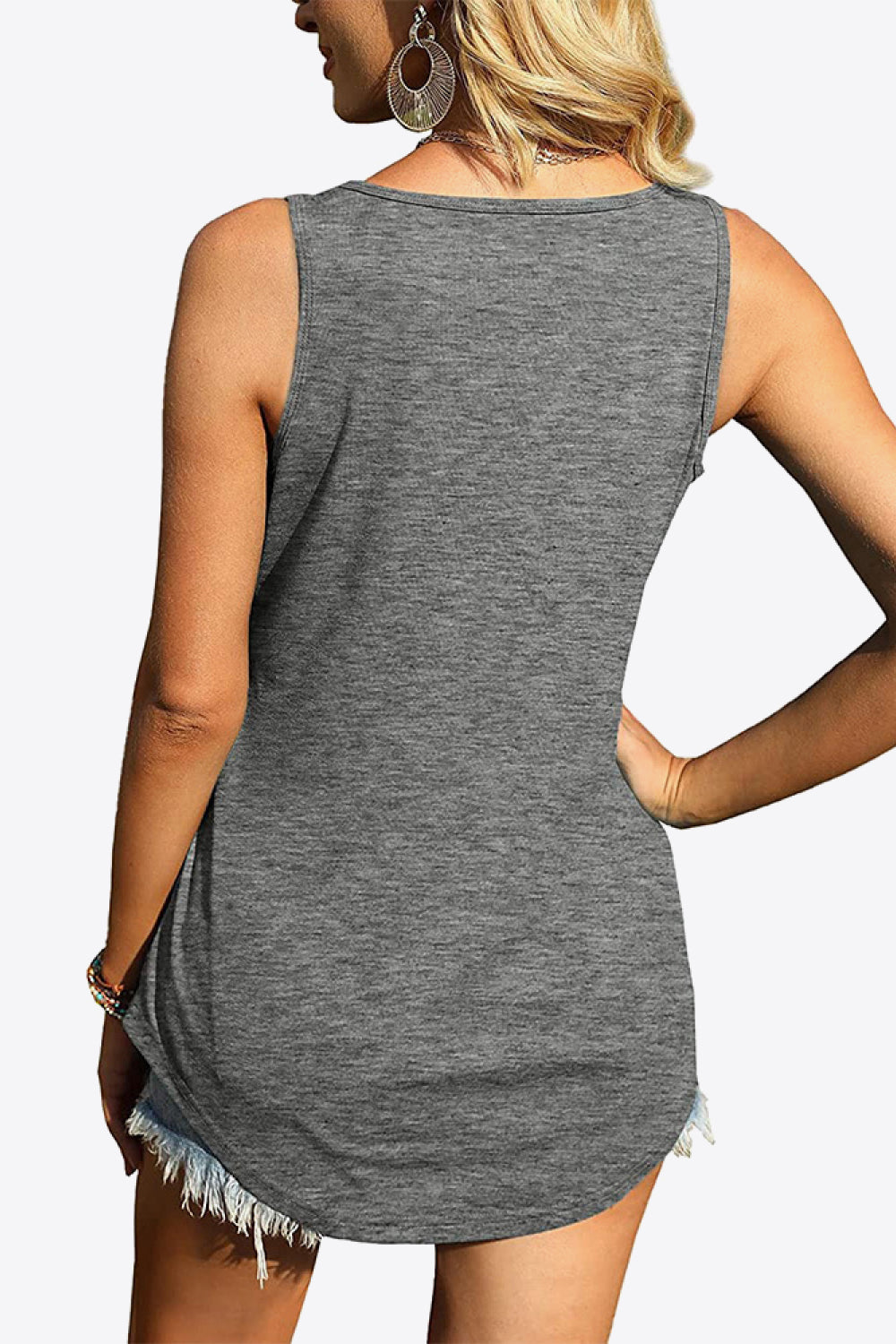 Curved Hem Square Neck Tank (2)