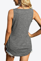 Curved Hem Square Neck Tank (2)