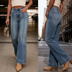 Mid-rise Bootcut Jeans photo 1