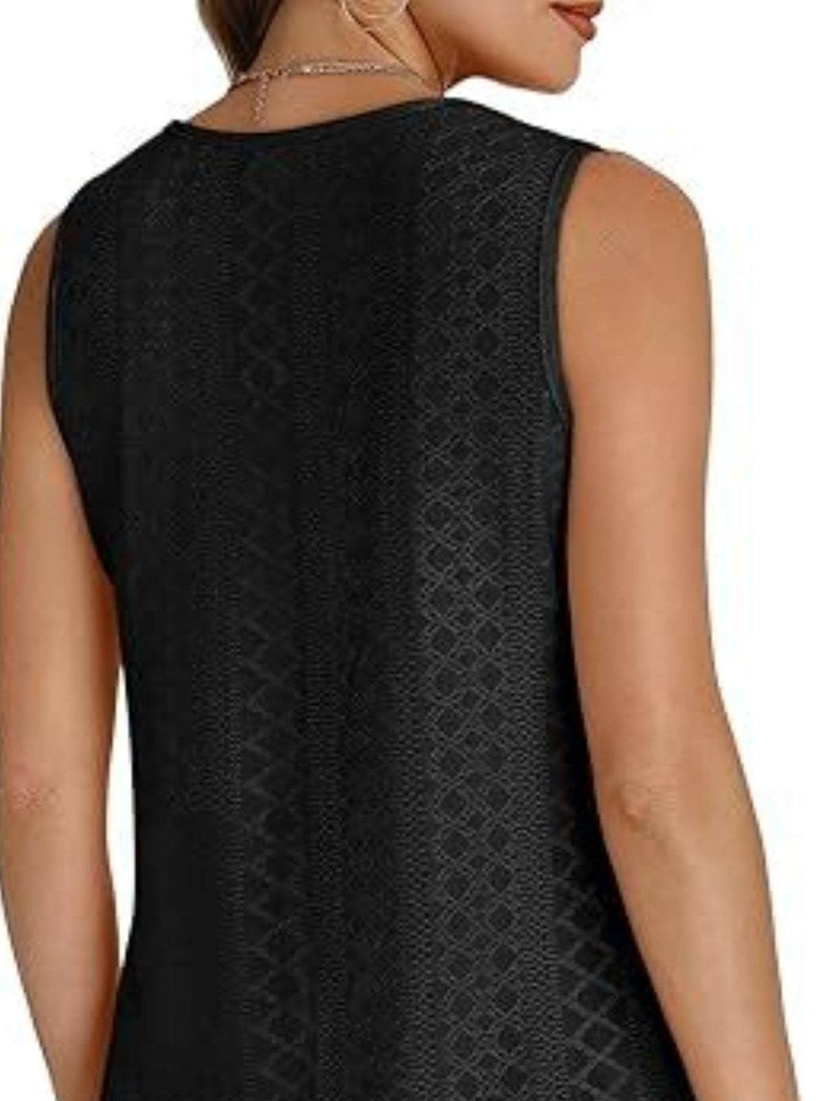 Eyelet V-neck Tank (25)