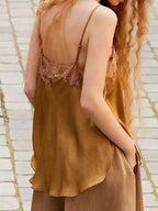 Lace Trim Flowy Cami Top (4)