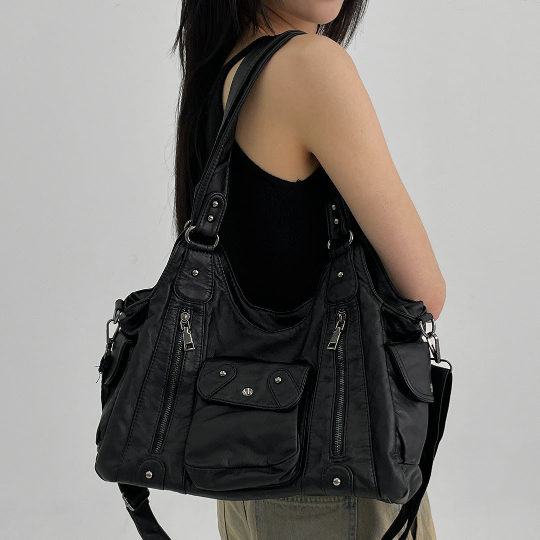 Large-capacity Multi-pocket Shoulder Bag variant CJNS314892701AZ