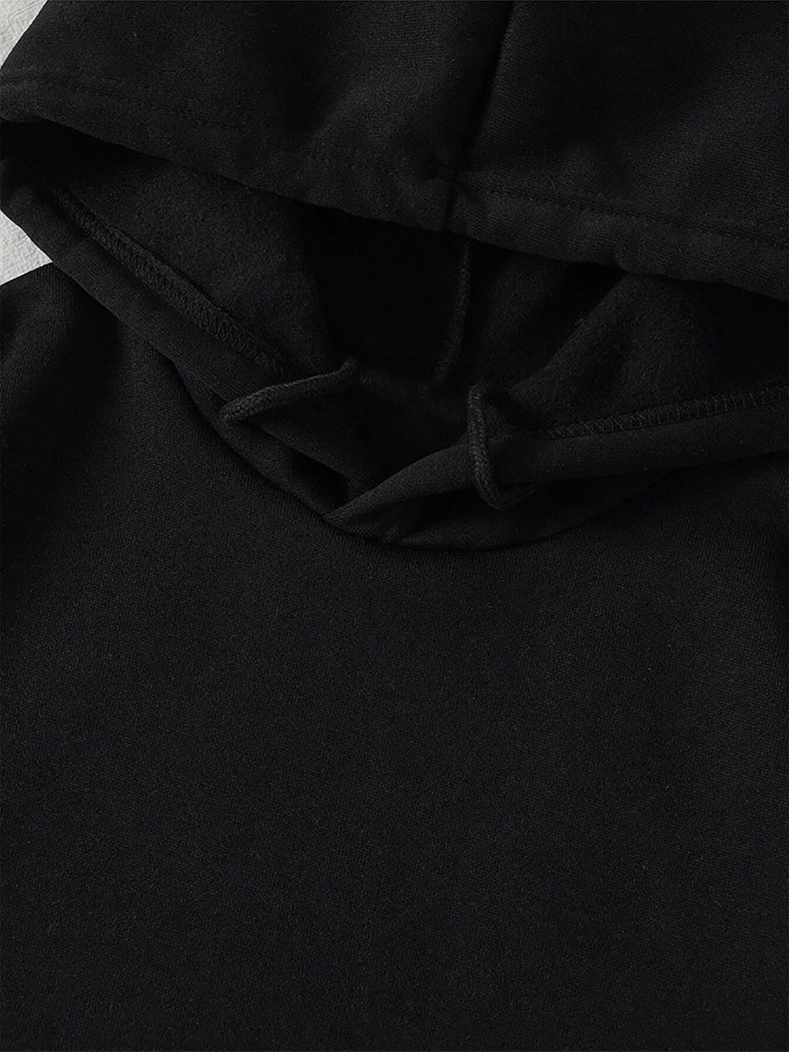 Graphic Drawstring Hoodie Pocket (9)