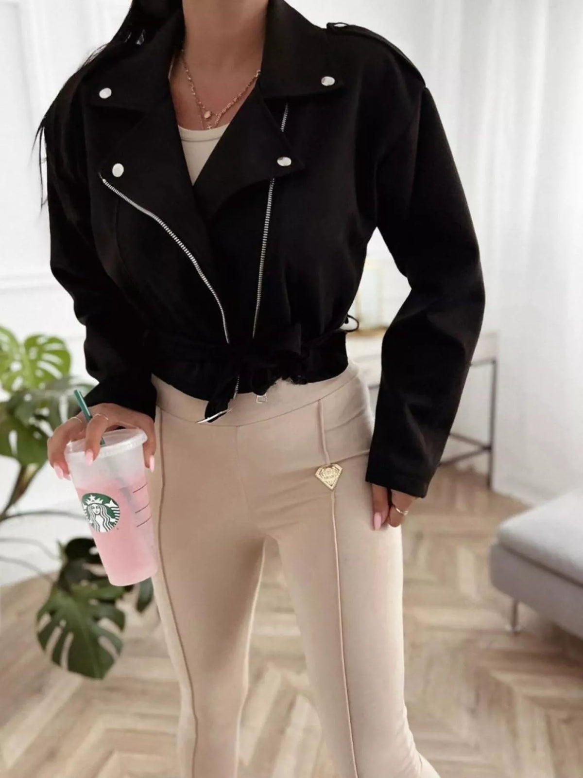Zip Up Cropped Jacket (16)