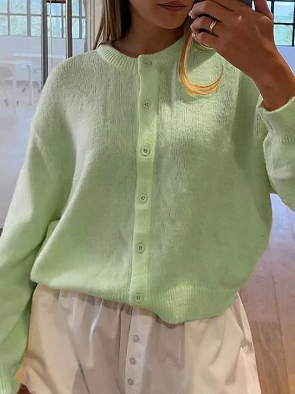 Button-down Knit Cardigan (9)