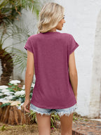 Relaxed Fit V-neck T-shirt (30)