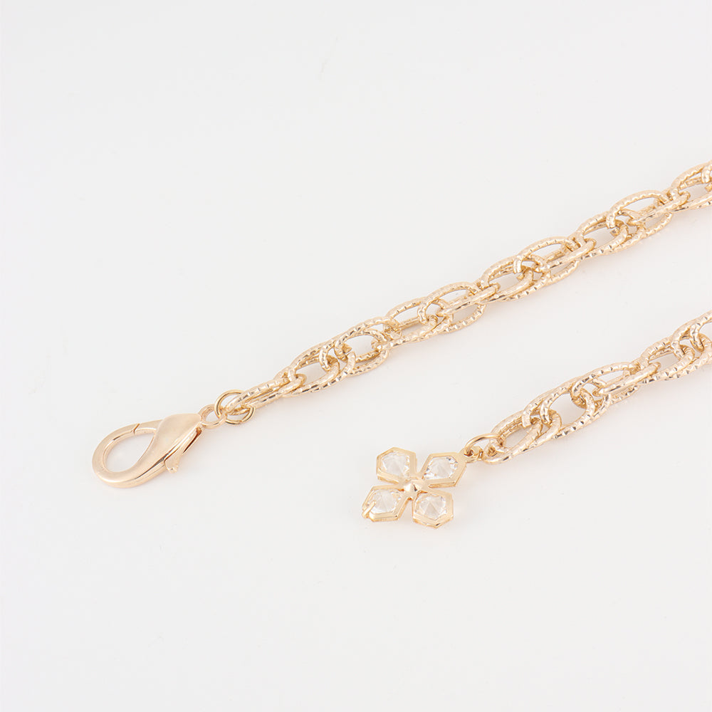 Chain Rhinestone Flower Dress photo 2