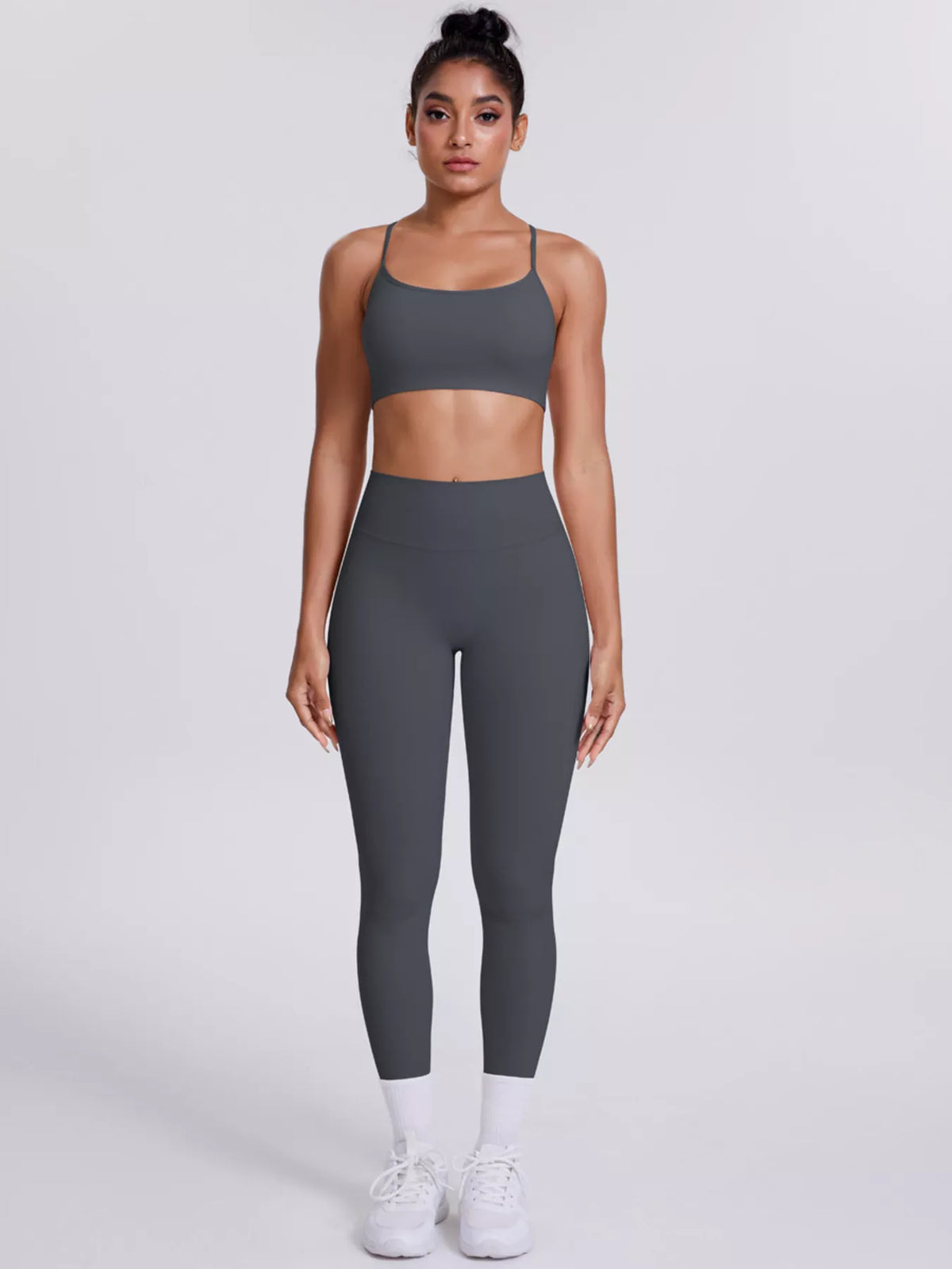 Criss-cross Back Cami Leggings Active Set (20)