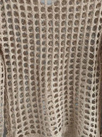 Crochet Long Sleeve Knit Cover Up (9)