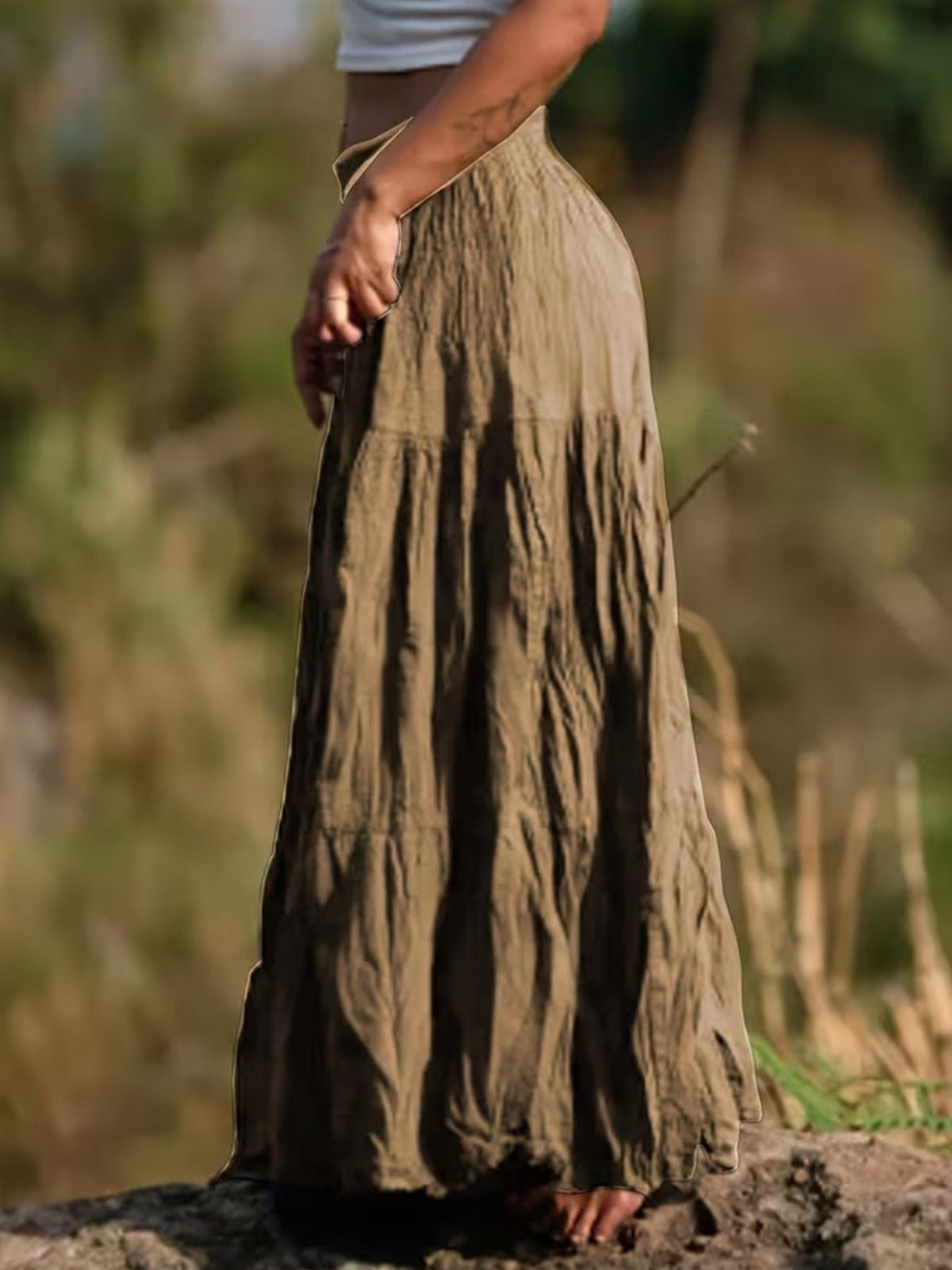 Tiered Maxi Skirt (3)