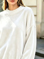 Full Size Oversized Dropped Shoulder Sweatshirt Plus (4)