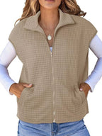Zip-up Vest Coat (3)