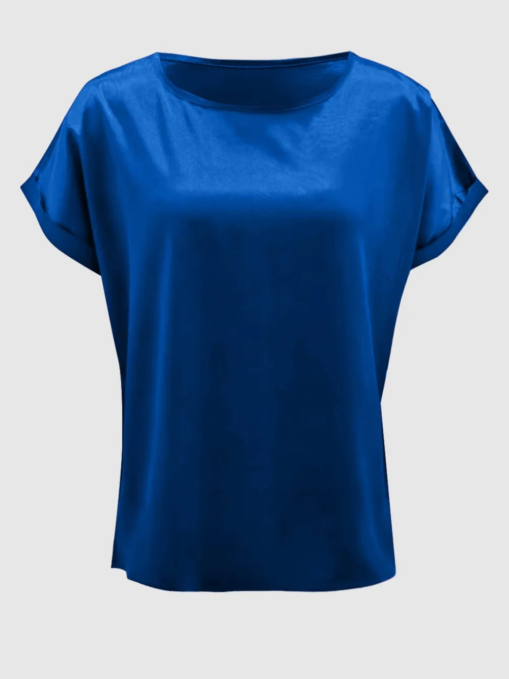 Round Neck Short Sleeve T-shirt (8)