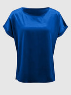 Round Neck Short Sleeve T-shirt (8)