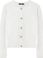 Striped Button-up Cardigan (24)
