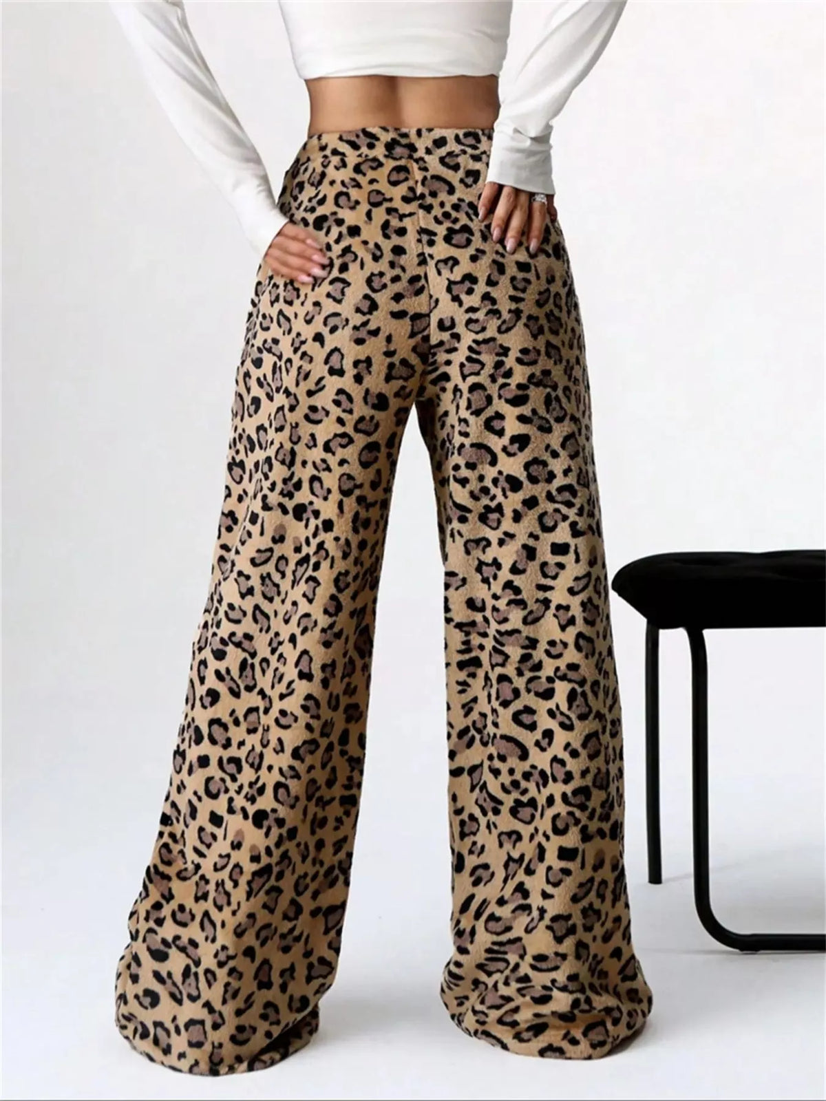 Drawstring Wide Leg Pants (2)