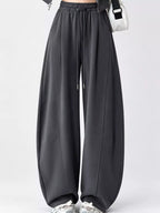Full Size Drawstring Loose Fit Wide-leg Sweatpants Plus (25)