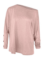 One Shoulder Long Sleeve T-shirt (8)