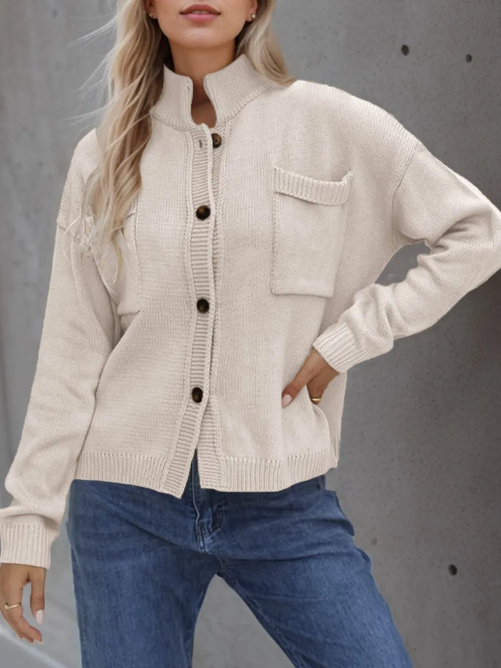 Button Up Long Sleeve Cardigan (18)