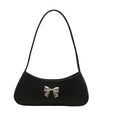 Texture Minimalist Underarm Elegant Bow Shoulder Bag variant CJYD262990901AZ