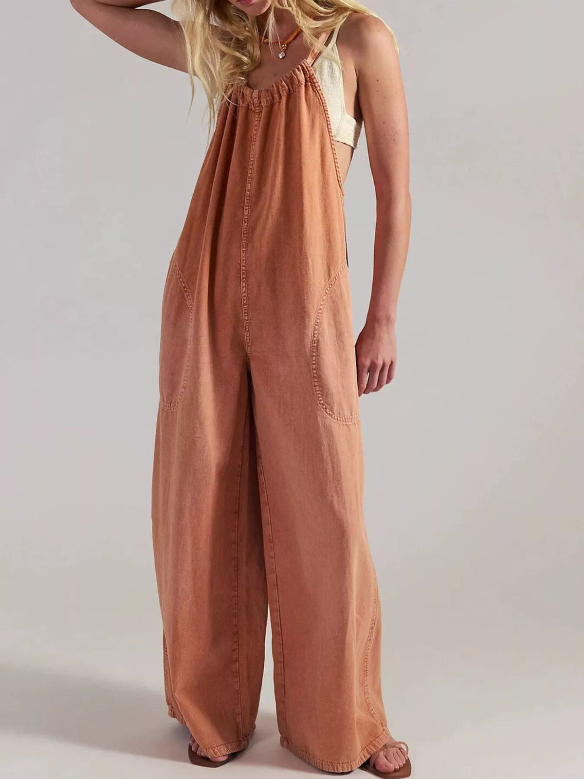 Sleeveless Wide-leg Jumpsuit (9)