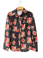 Printed Button Up Long Sleeve Shirt (9)