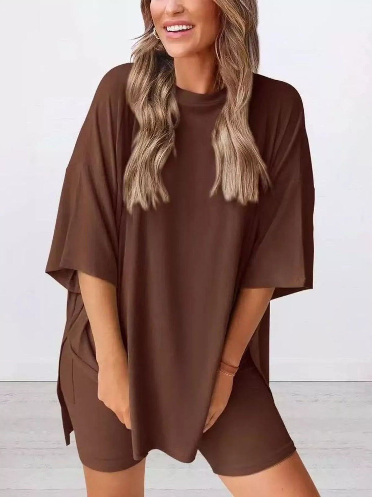 Full Round Neck Two-piece Set (11)