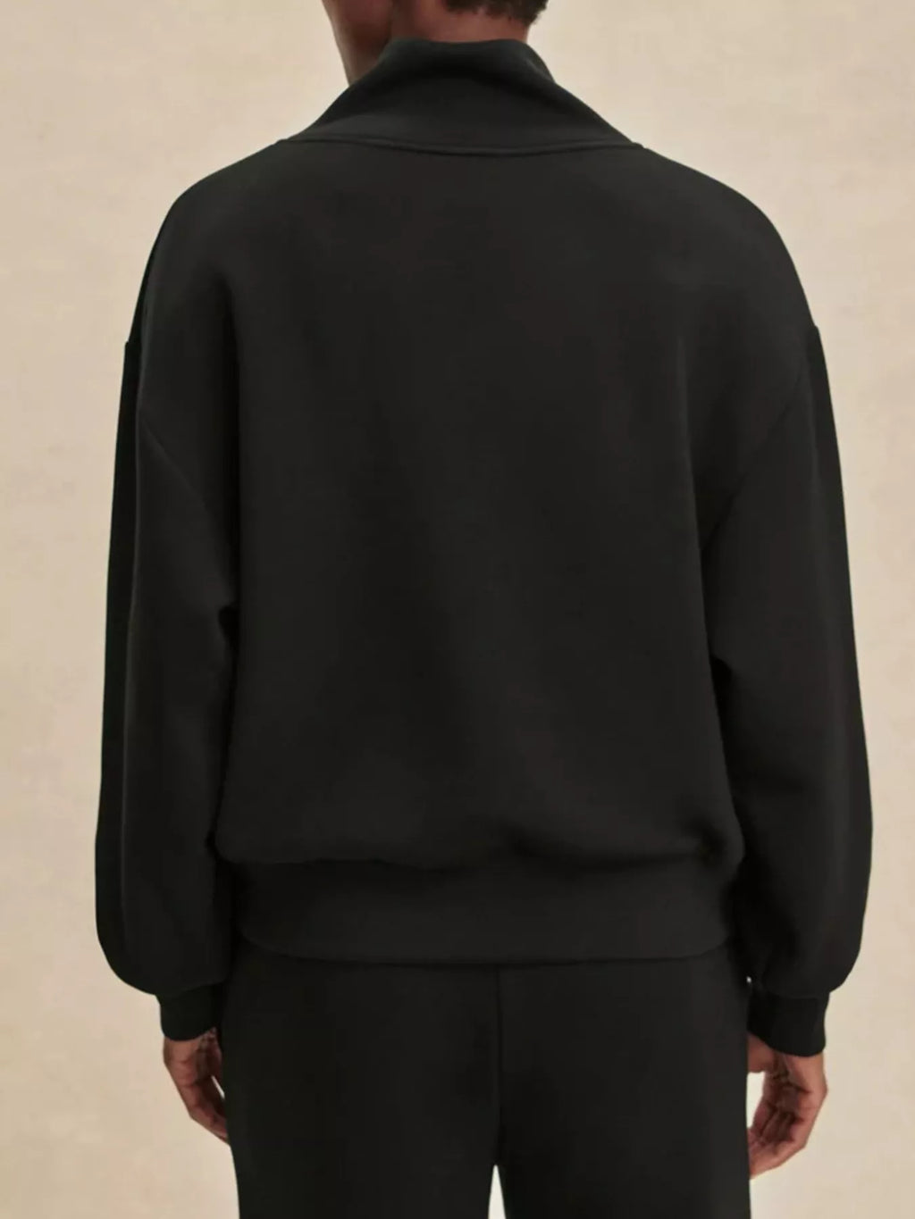 Quarter-zip Sweatshirt Wide-leg Pants Set (8)
