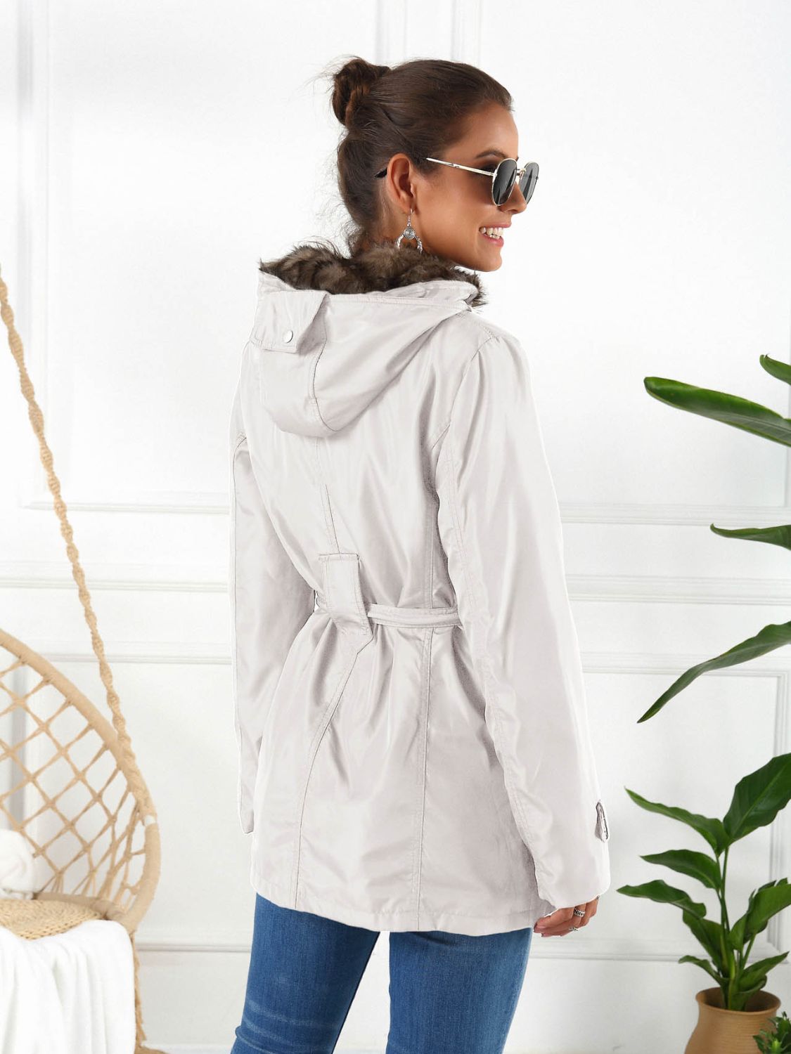Full Size Hooded Jacket Detachable Liner (three-way Wear) (6)