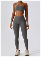 Quick-drying Nude Feel Hip Raise Yoga Pants Outdoor Leggings photo 1