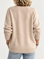 Full Size Button-down Knit Cardigan Plus (2)