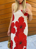 Printed Tube Maxi Dress (14)