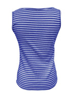 Striped Button Front Knit Tank Top (14)