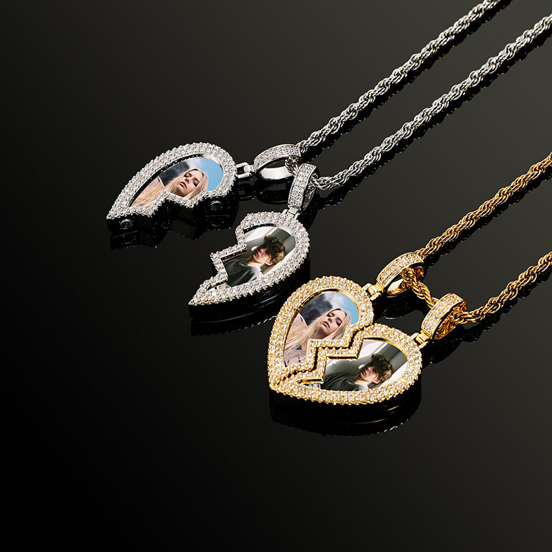 Heart-shaped Multi-part Necklace photo 3