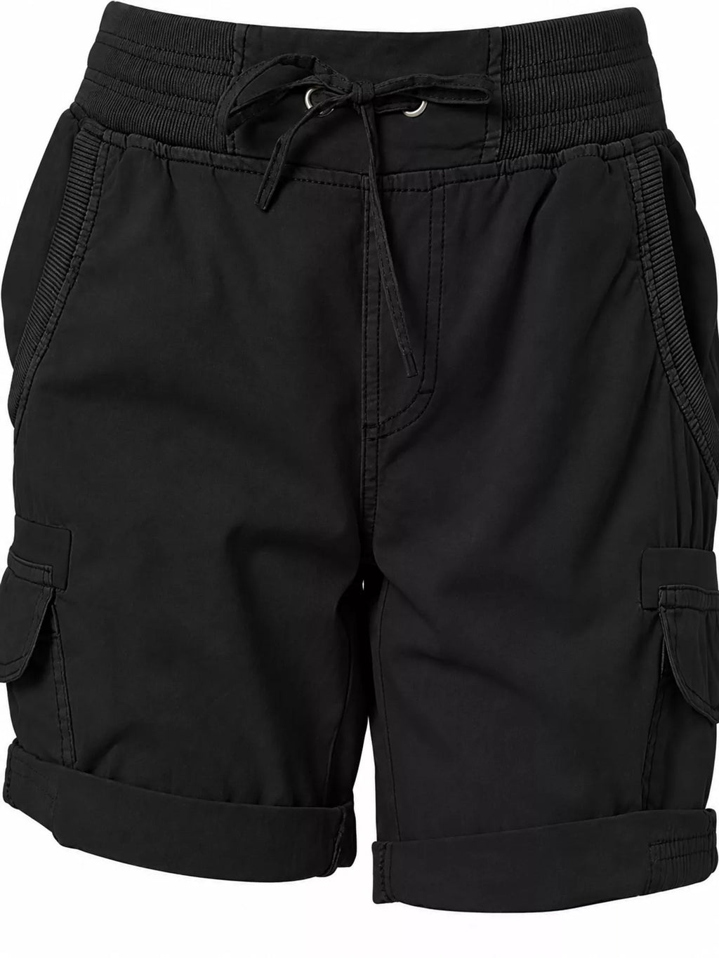 Full Size Drawstring Cargo Shorts Plus (13)