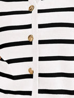 Striped Button-front Sweater Vest (8)