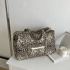 Leopard-print Canvas Shoulder Bag photo 4