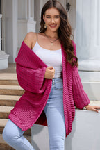 Open Front Longline Cardigan (9)