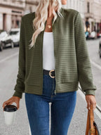 Zip Up Long Sleeve Jacket (3)
